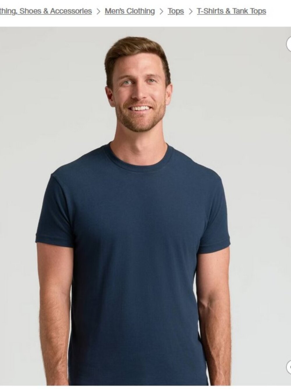 Mens True Classic Tshirt Navy Blue - Pack of four